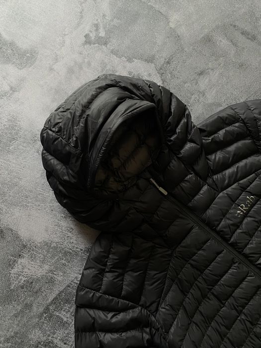 Микропуховик куртка Rab чёрный мужской оригинал