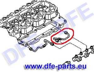Przewody paliwowe wysokiego ciśnienia do Iveco EuroCargo F4AE/F4AF