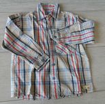 koszula topolino jak h&m  r.104, 3-4 lata w kratkę, używana