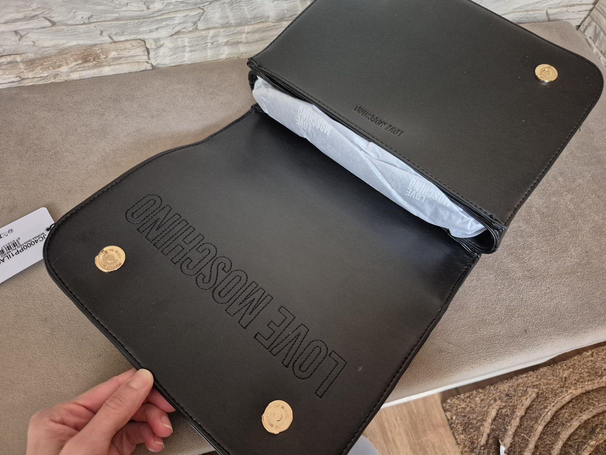Torebka Torebeczka Listonoszka Damska Love Moschino