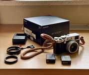 Fujifilm X100F srebrny, komplet, pudełko, dwie baterie Fuji X100F