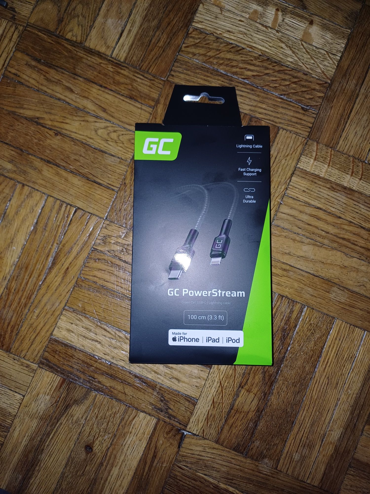 Kabel do ładowania Green Cell USB C - Lightning Cable