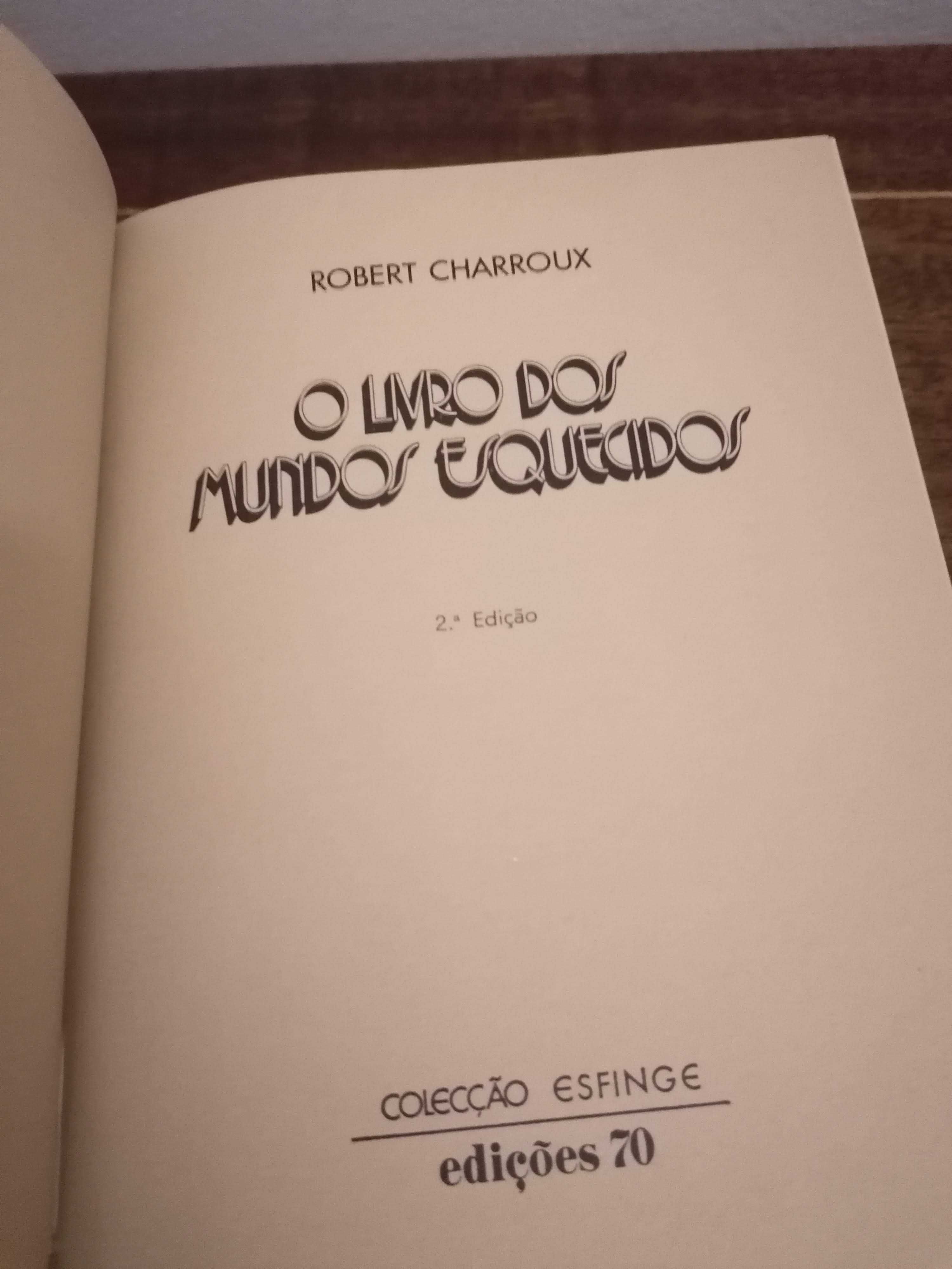 Livro “O Livro dos Mundos Esquecidos” de Robert Charroux