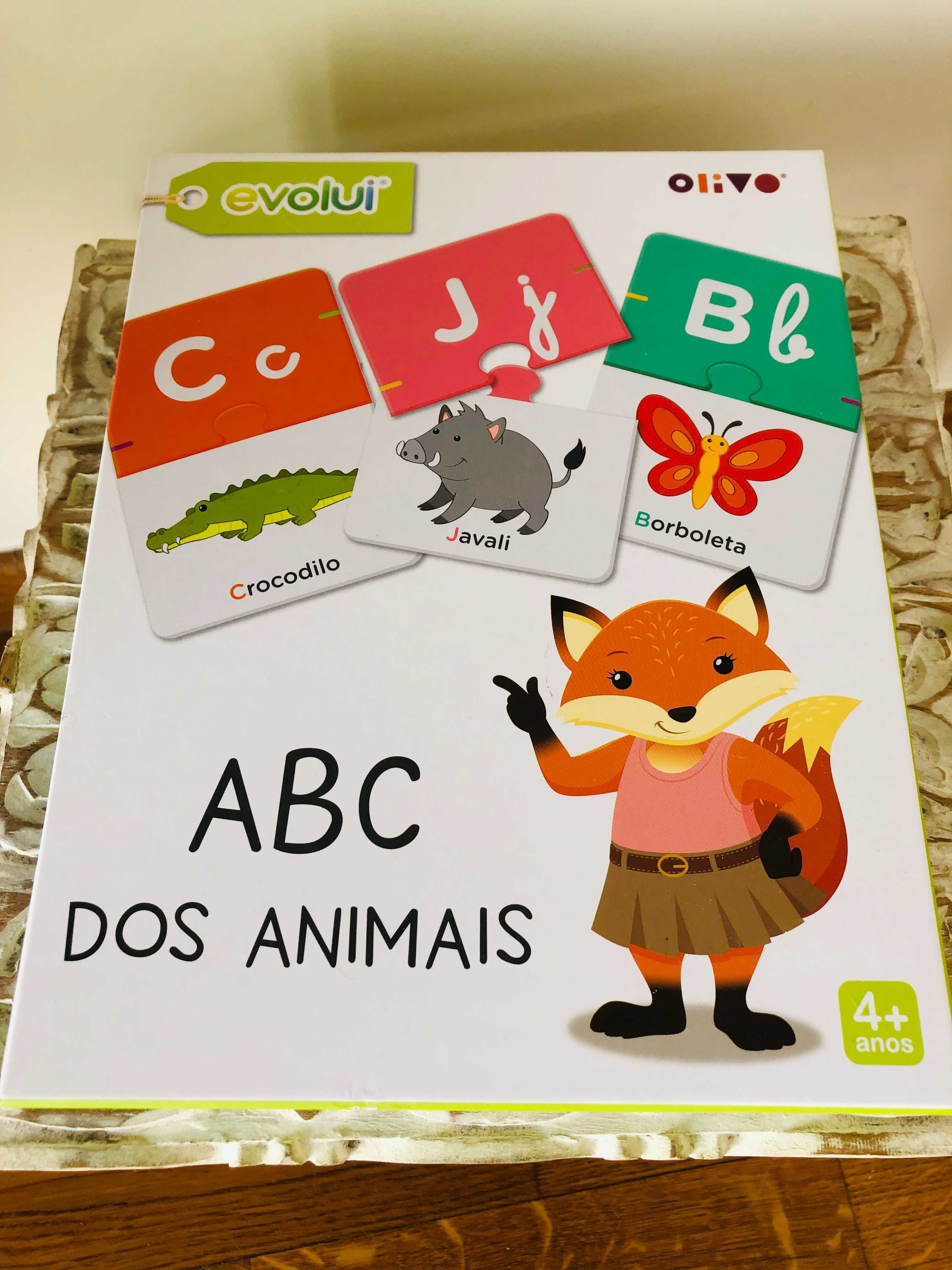 Jogo didático ABC dos animais - NOVO