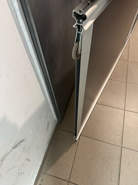 2x drzwi przesuwne do montażu szafy wys 254cm, szer 96cm