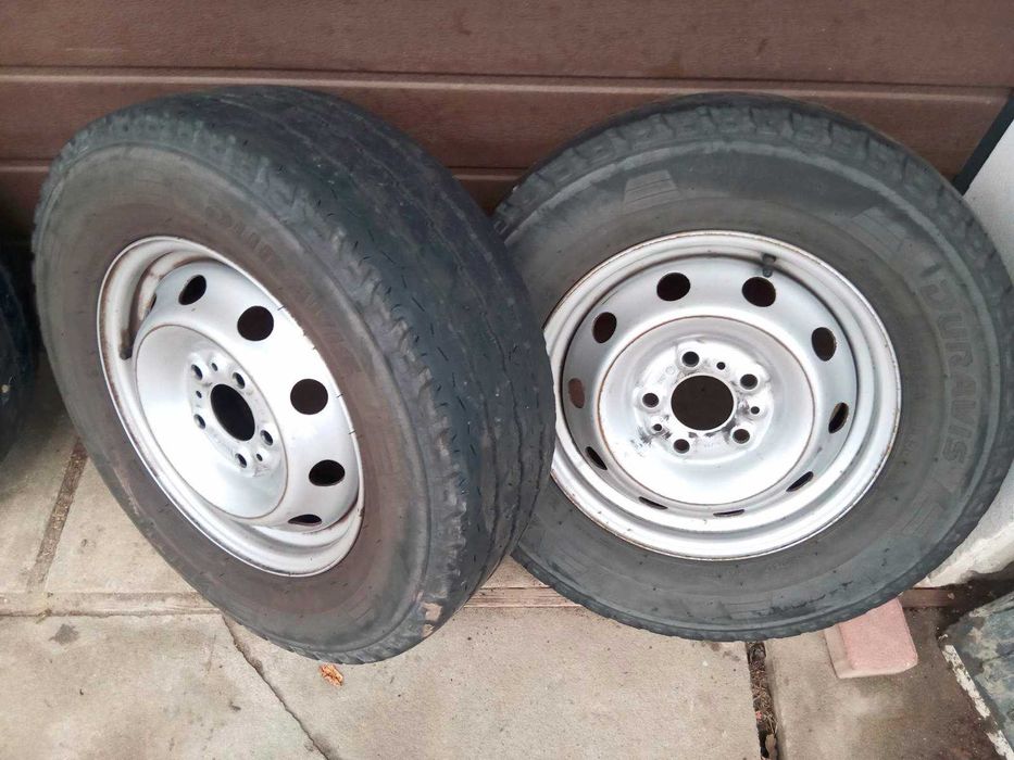 Felgi Fiat Ducato Peugeot Boxer Jumper 15" 5x118 215/70R15C + dekielki