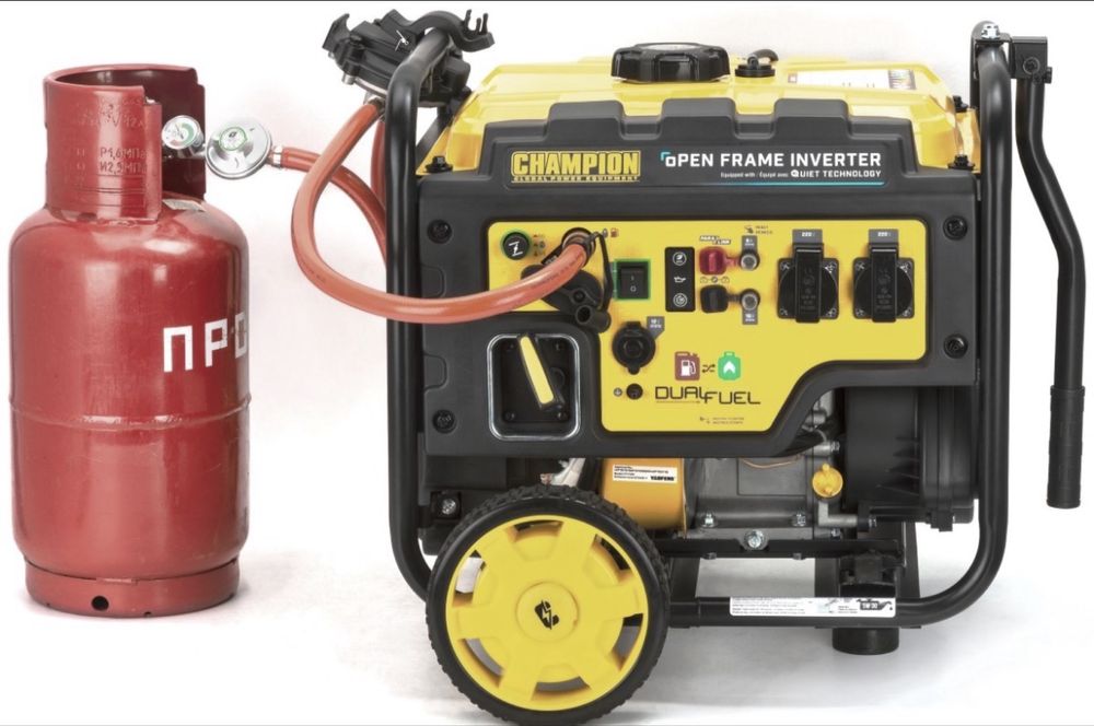 Трипаливний інверторний генератор Champion C4500iE(G)