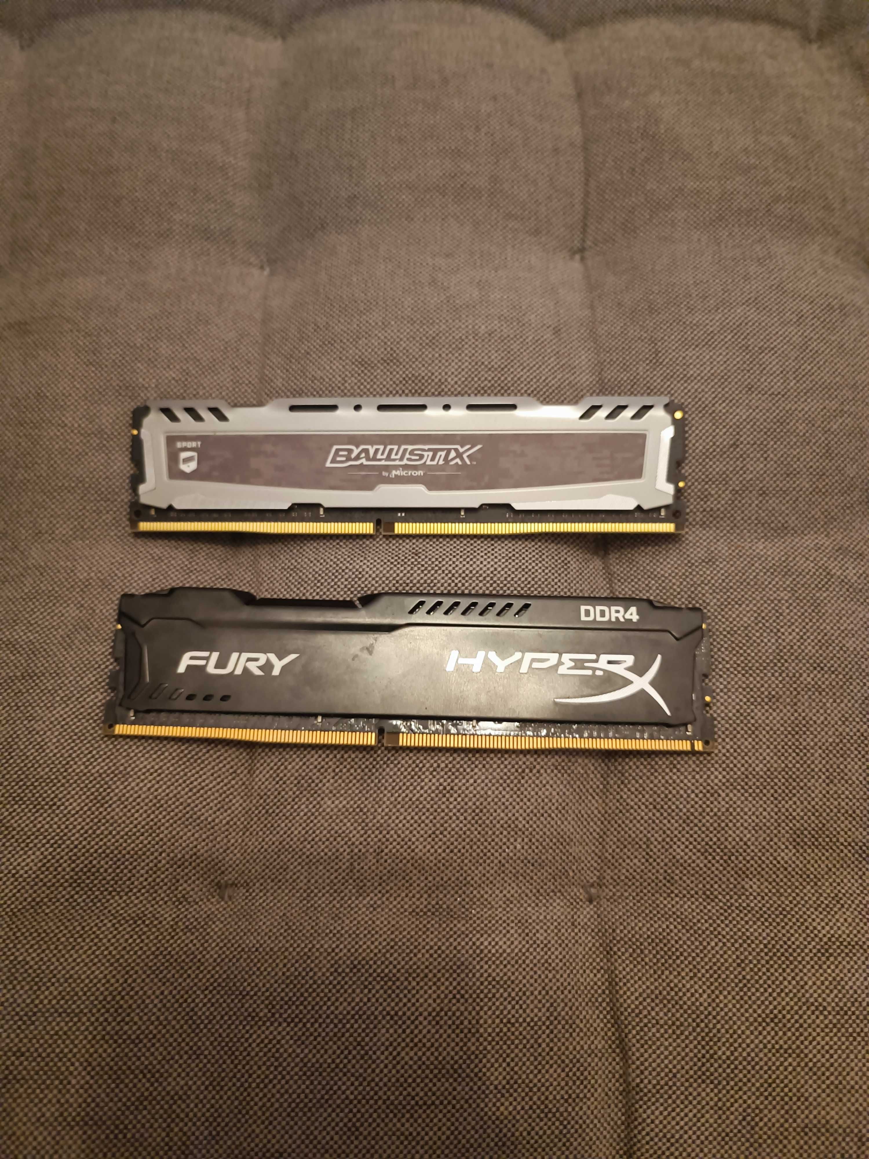 HyperX, DDR4, 8 GB, 2133MHz Ballistix Sport LT, DDR4, 8 GB, 2400MHz