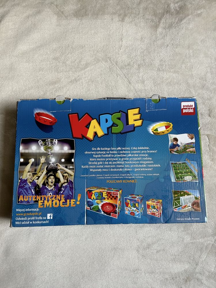 Kapsle Football gra zręcznościowa kapsle piłka nożna