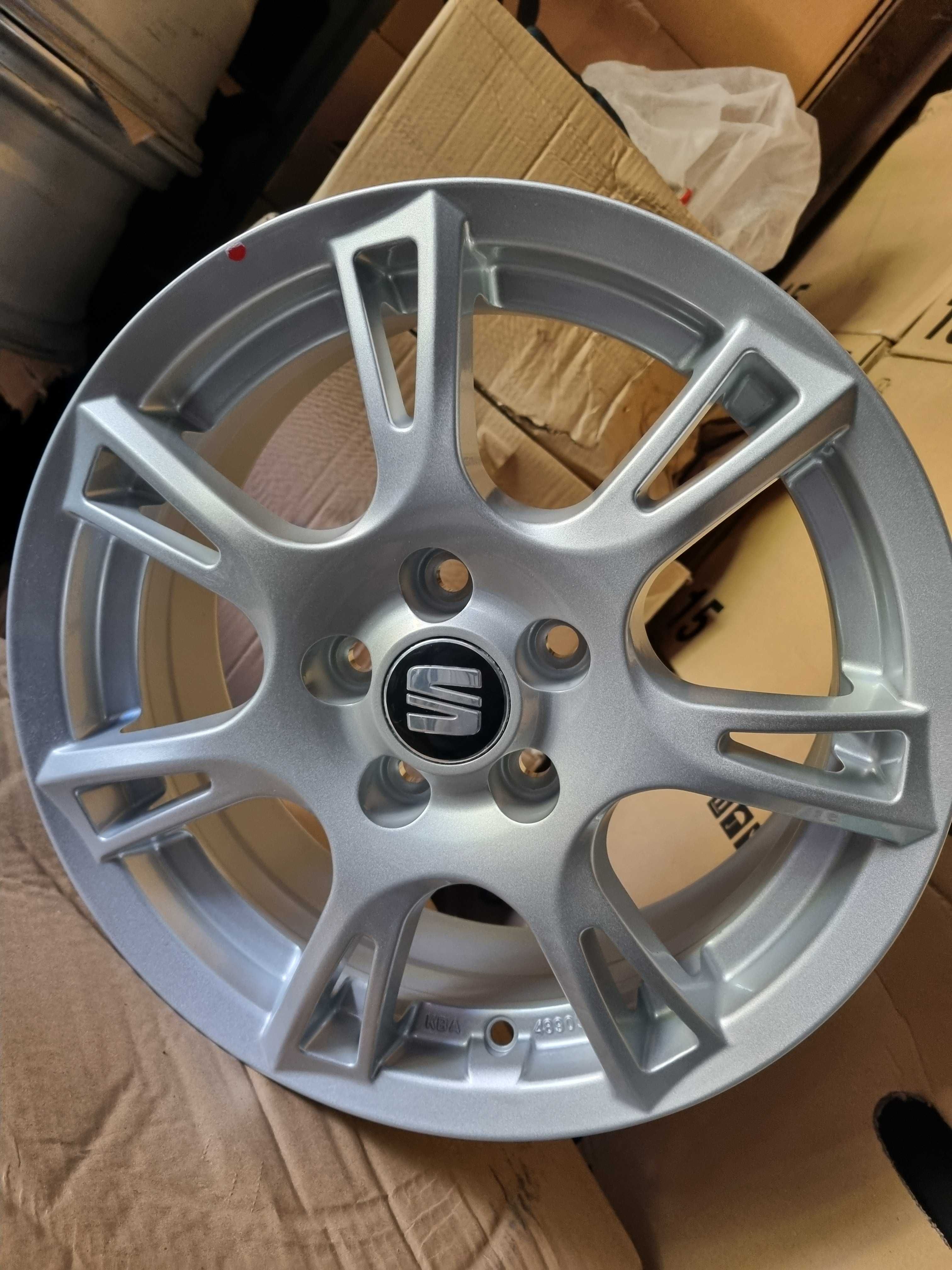 Oryginalne Alufelgi SEAT VW AUDI 15" 5x100 ET 38