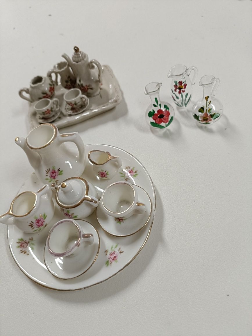 Conjunto de chá miniatura