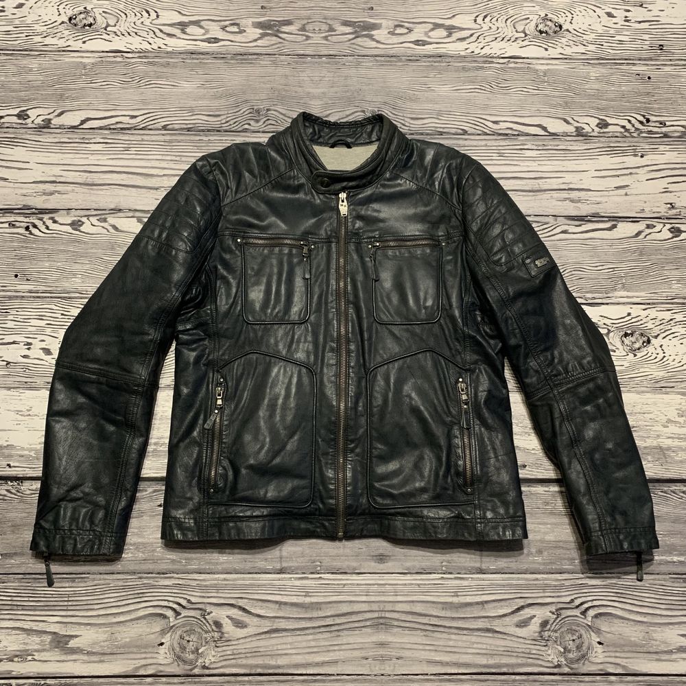 Кожаная куртка Mays&Rose From The Dutch Streets Cafe Racer Jacket Xl