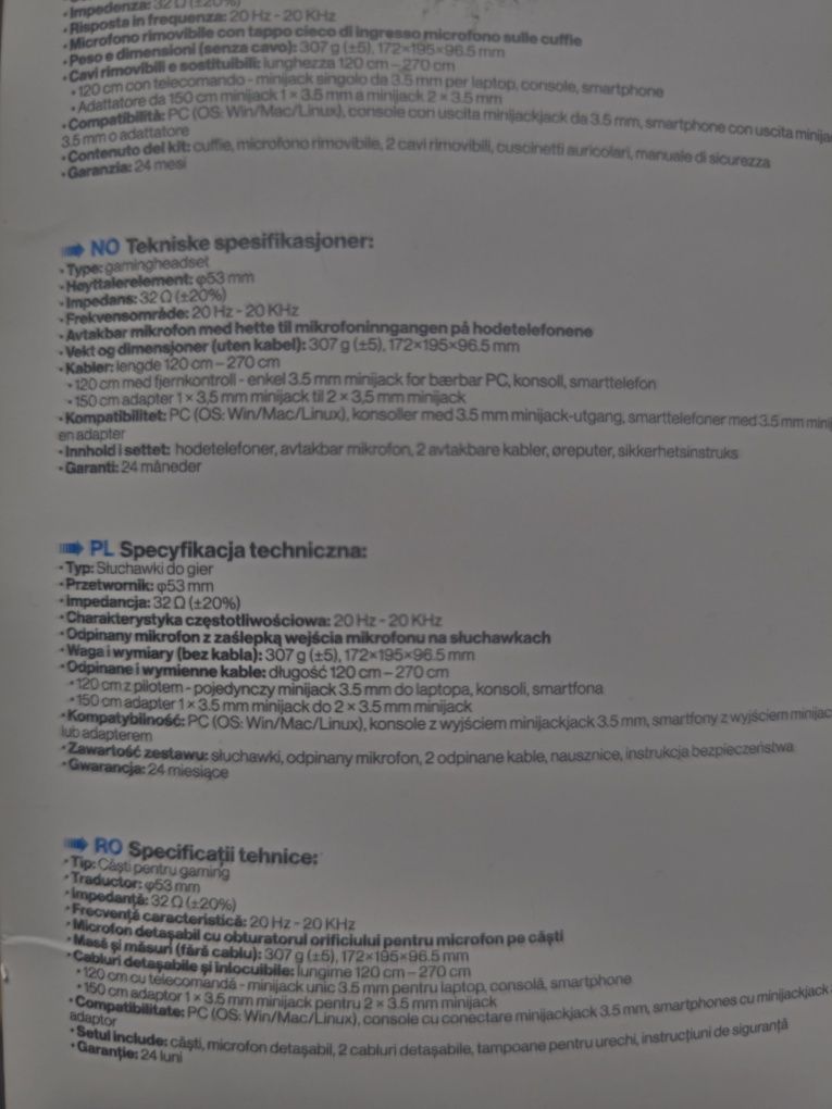 Sluchawki przewodowe ENDORFY Viro