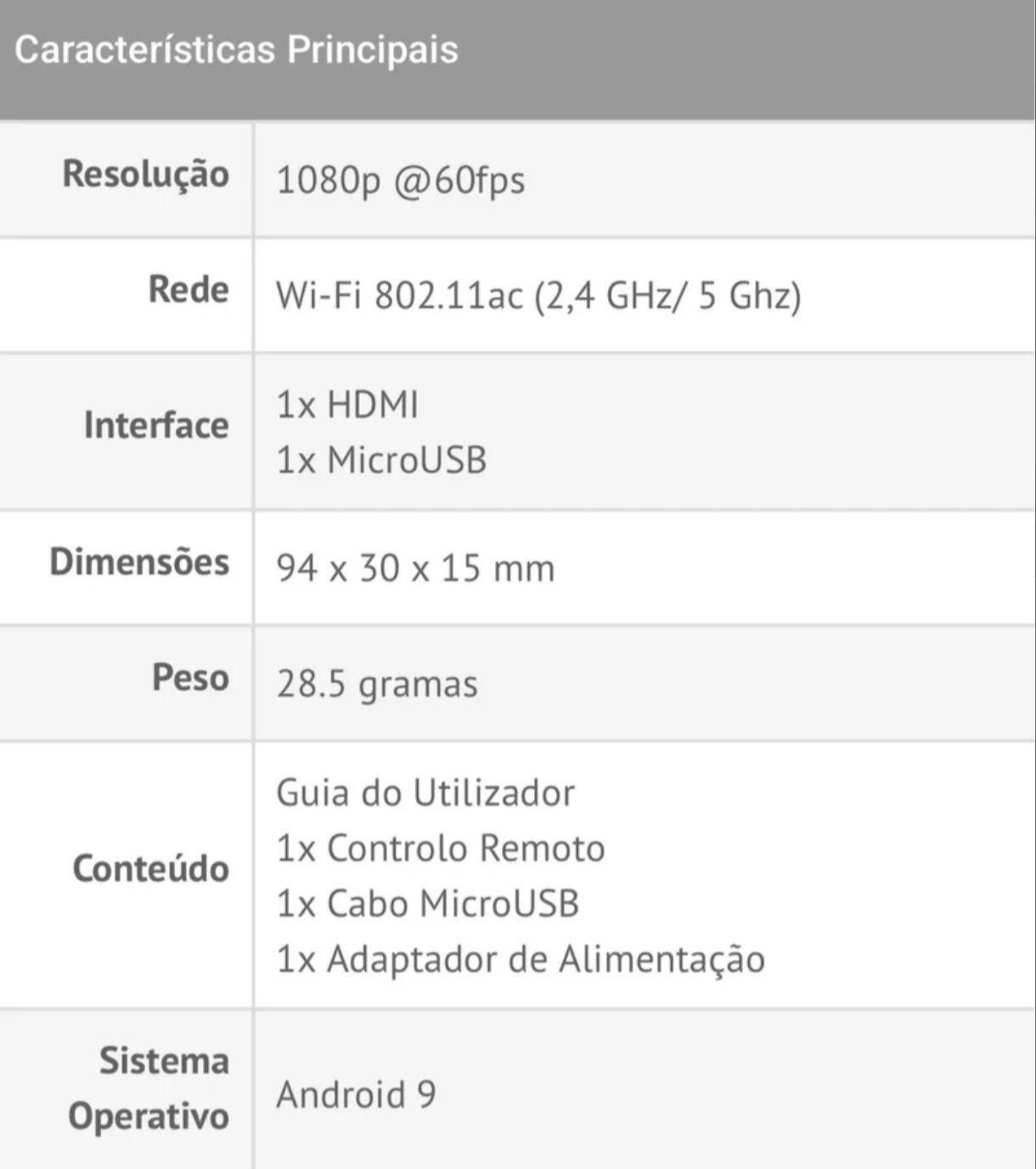 Mi TV Stick da Xiaomi *COMO NOVO*
