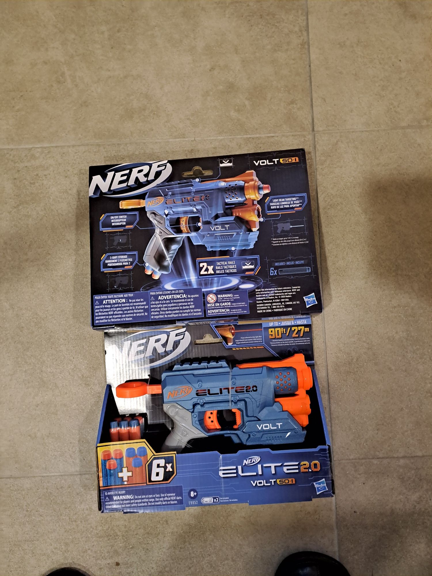 Бластер
Nerf Elite 2.0 Volt SD-1 Blast