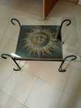 Mesa de centro pintada à mão