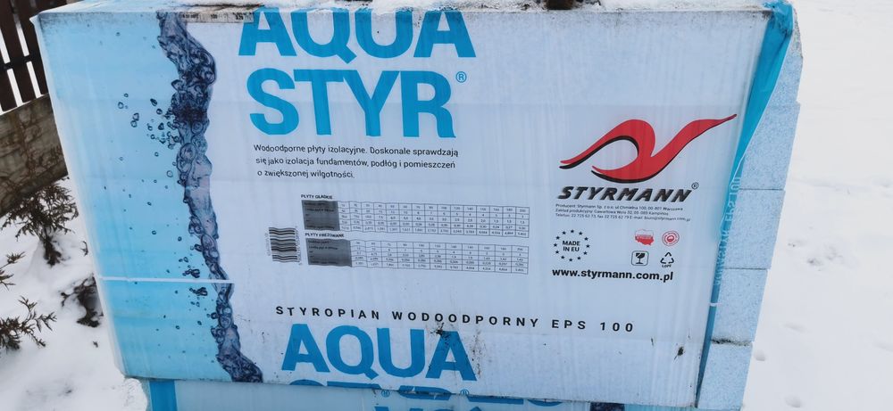 Sprzedam Aqua Styr EPS100