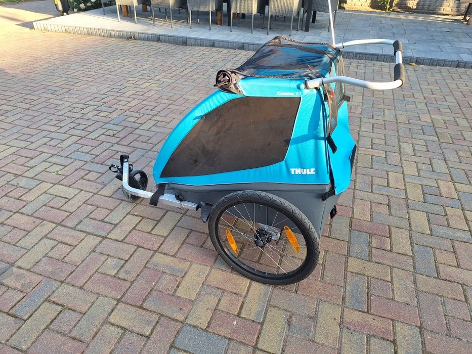 Sprzedam przyczepkę rowerową Thule Coaster 2 – 2w1 (rower + wózek spac