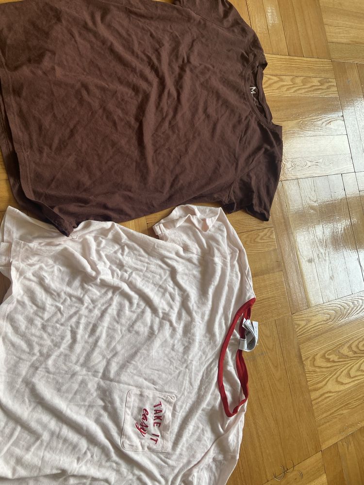 Dwa t shirty damskie na lato