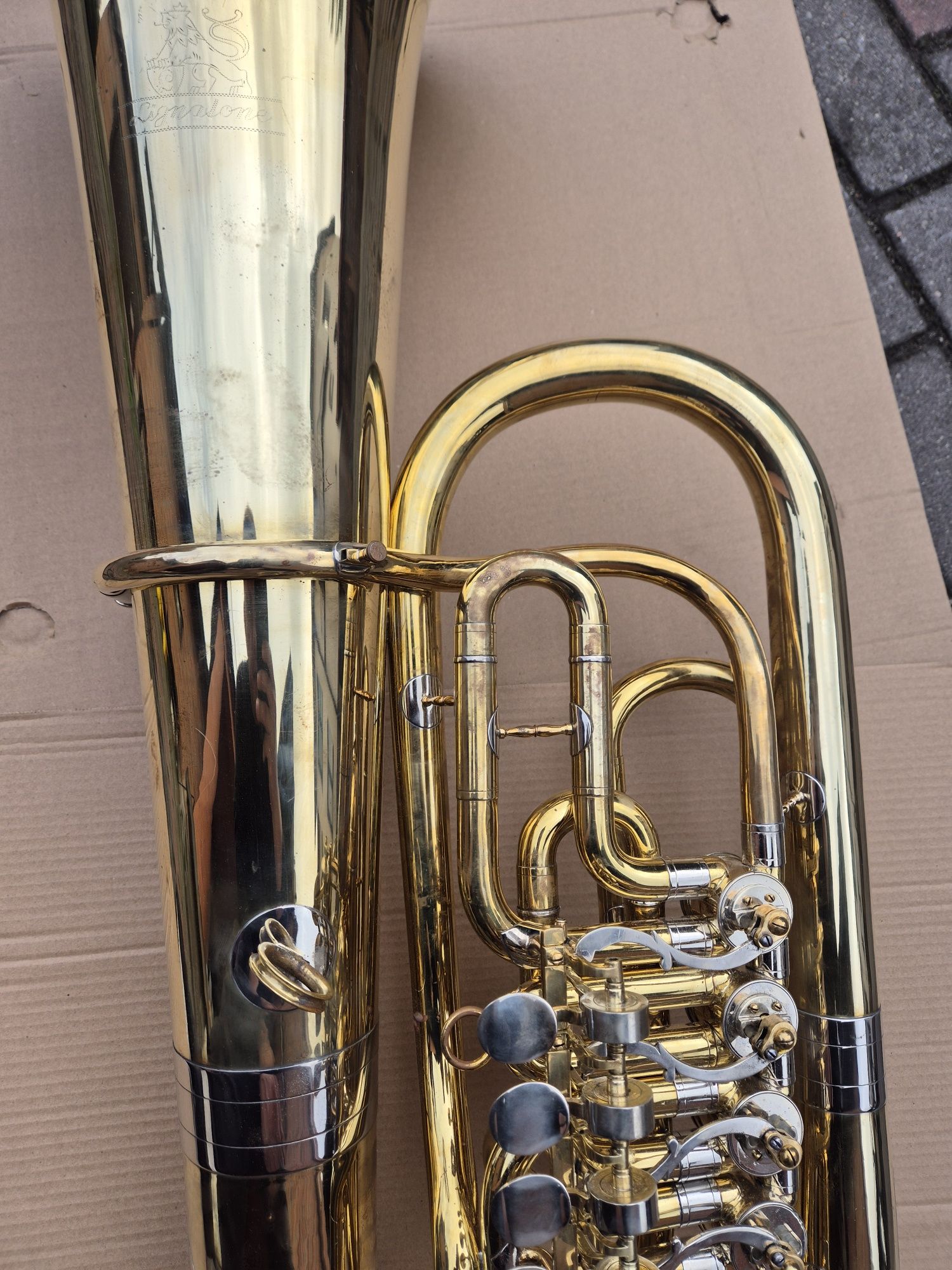 Tuba F Lignatone po remoncie