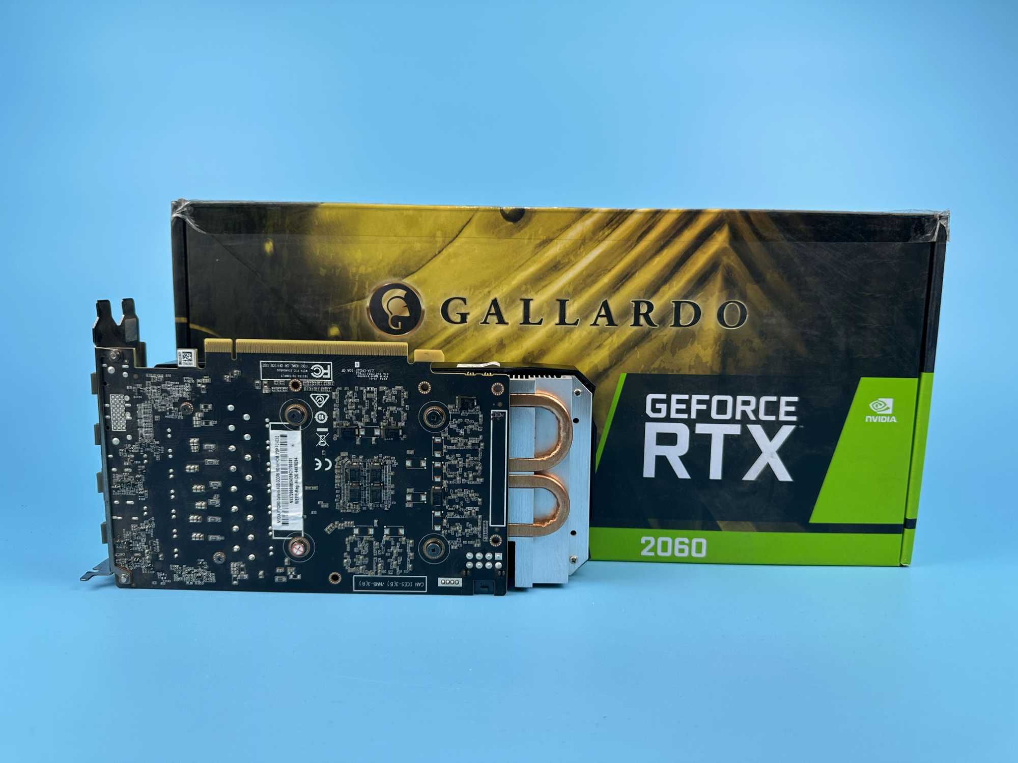 Відеокарта Manli GeForce RTX 2060 Gallardo 6GB GDDR6