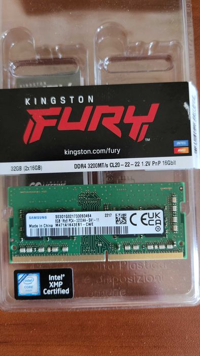 Оперативна память, оперативка, RAM 8GB Lenovo