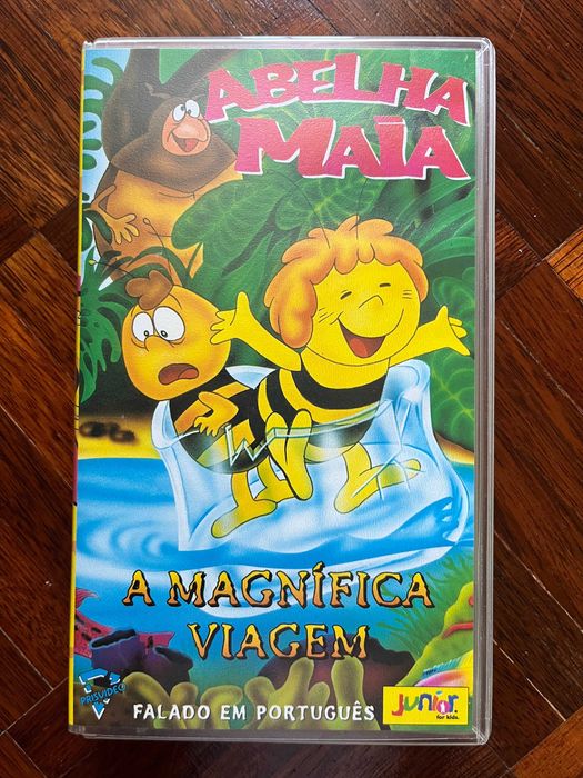 VHS Abelha Maia (Endō e Saitō, 1975) DUB PT-PT