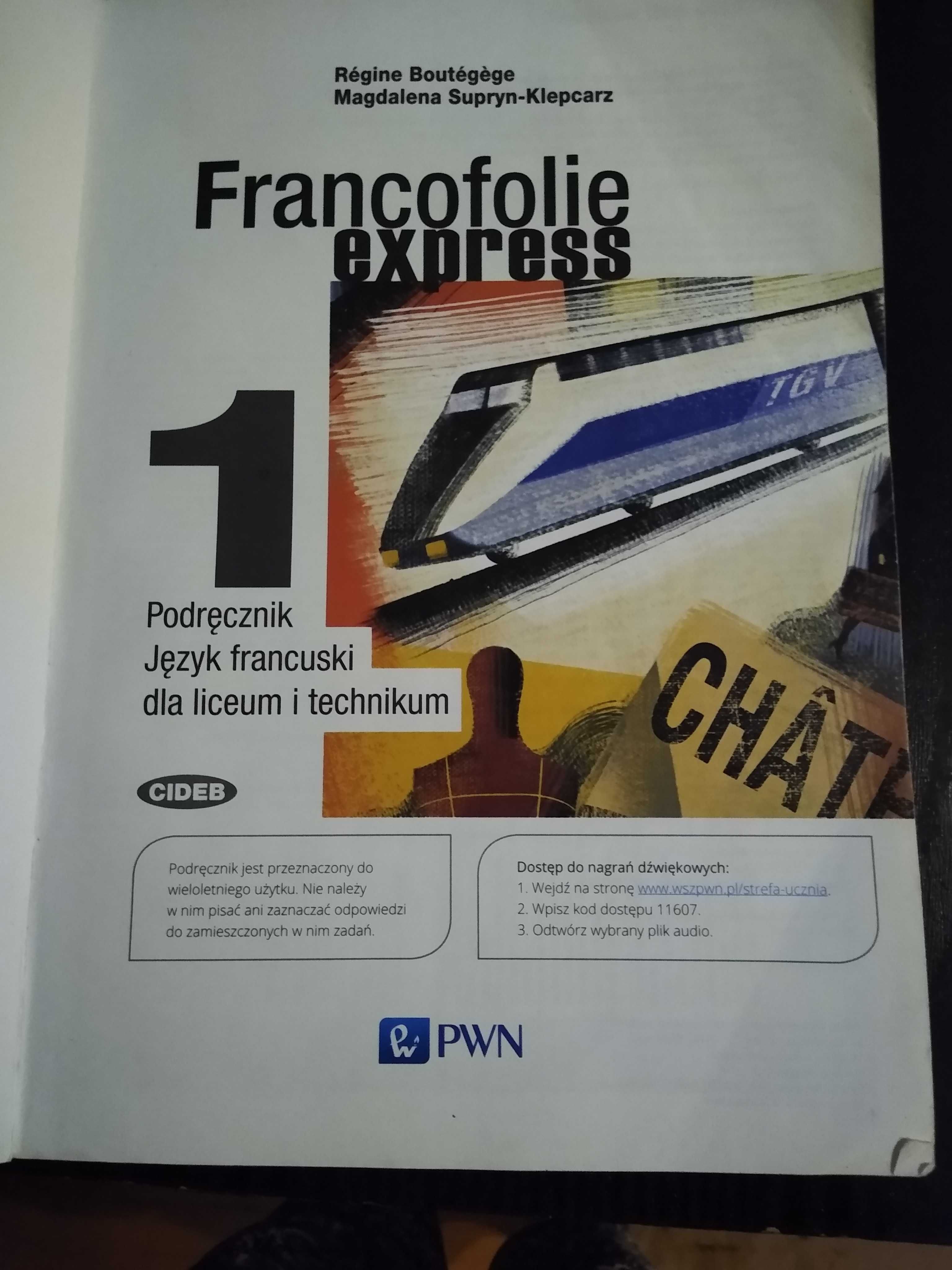 Podręcznik język francuski Francofolie express