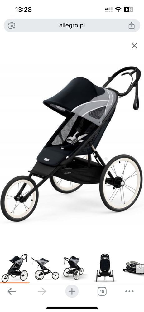 Wozek do biegania cybex