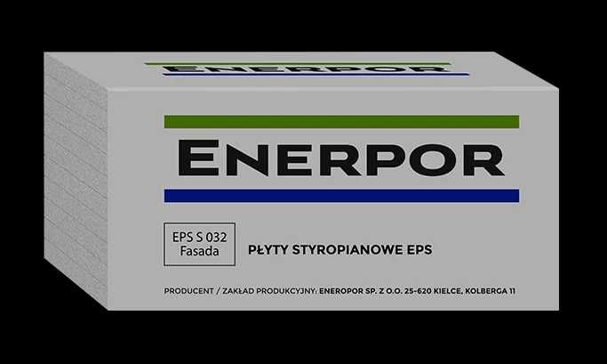 Styropian, grafit fasada z transportem