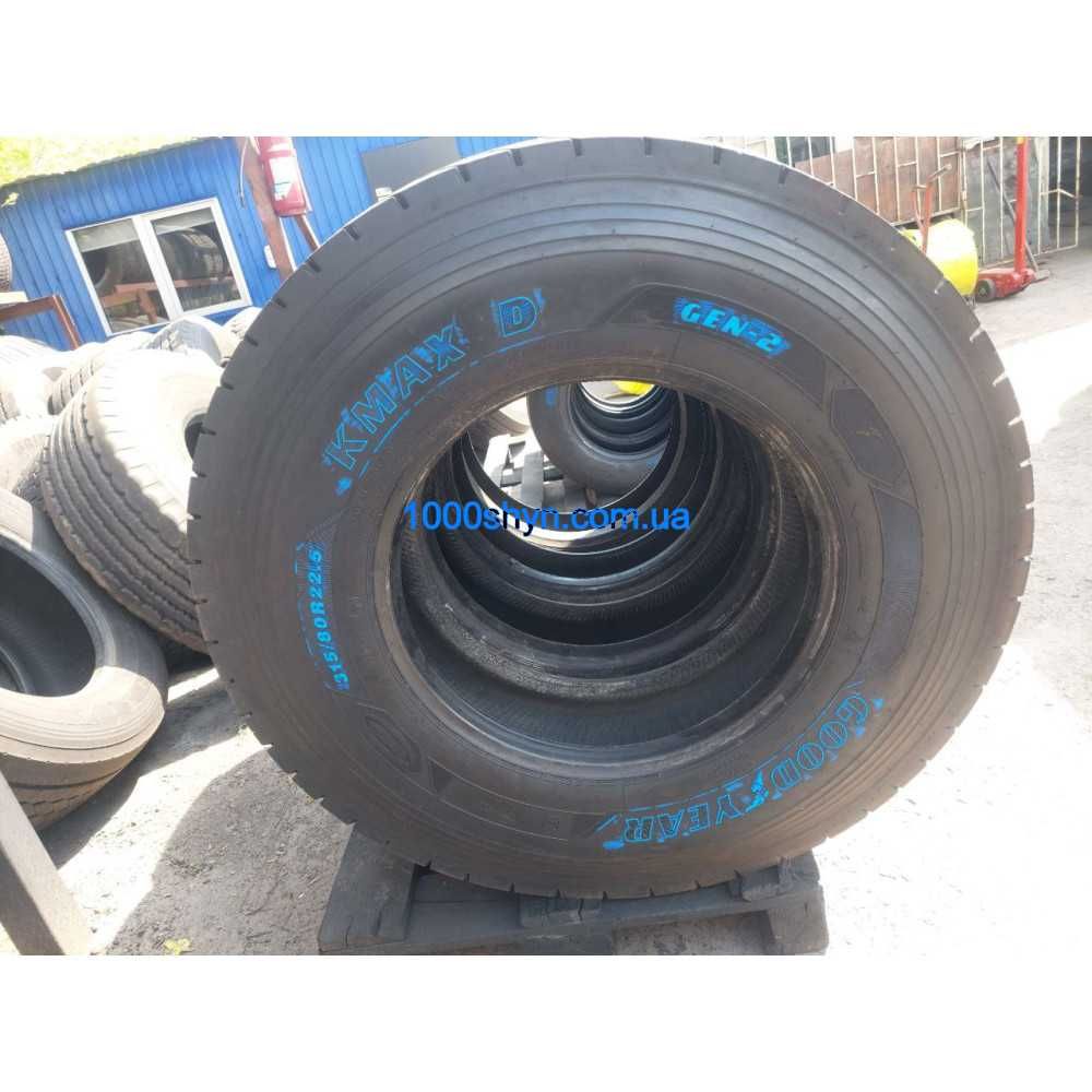 Шини 315/80 R22.5 Goodyear KMAX D  4шт