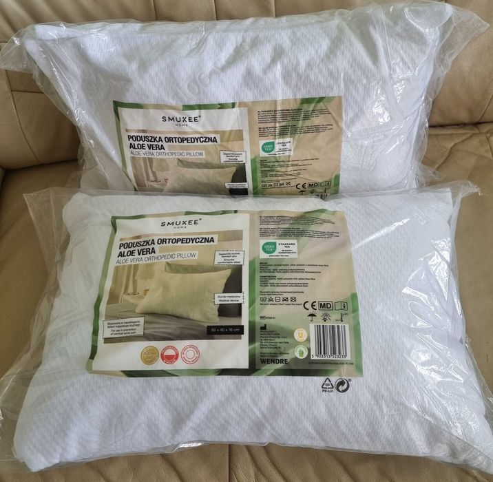 Nowa poduszka ortopedyczna Aloe Vera