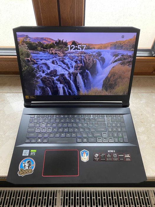 Acer Nitro 5 17cali 120Hz i7-10750H/32GB/512+1TB/W11 RTX2060