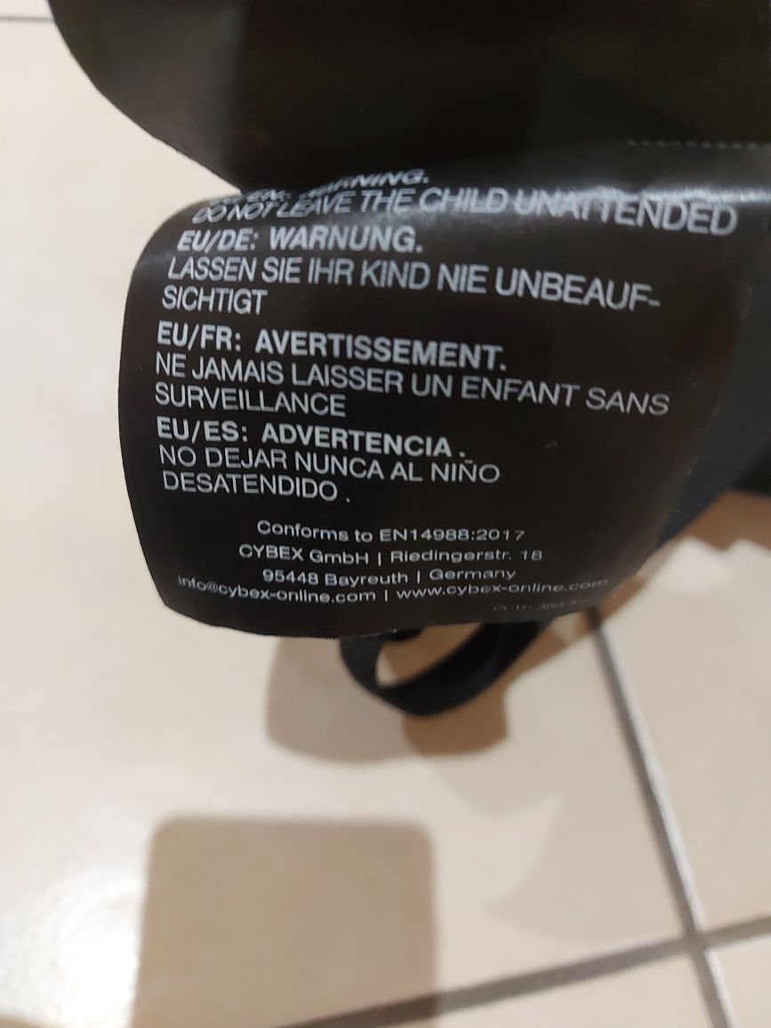 CYBEX Lemo Baby Set z pasami do krzesełka dla dziecka