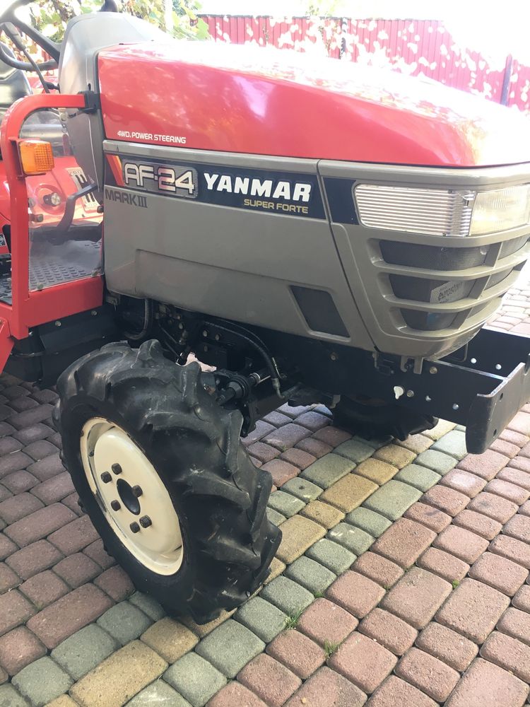 Yanmar AF 24. Японські трактори Yanmar, Kubota