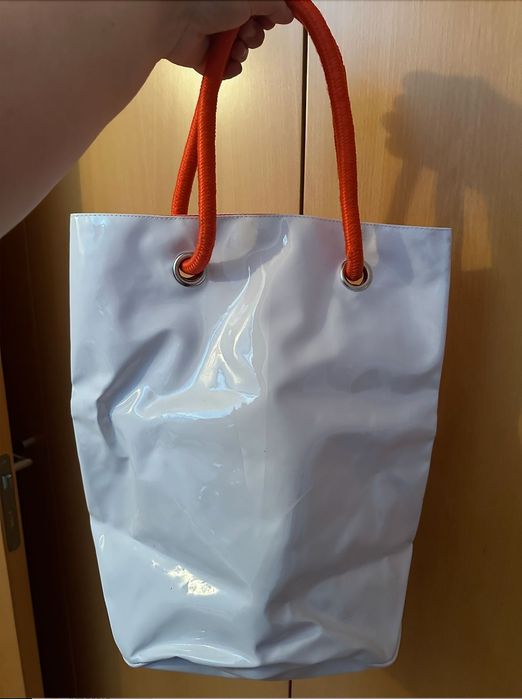 Saco Branco para a praia