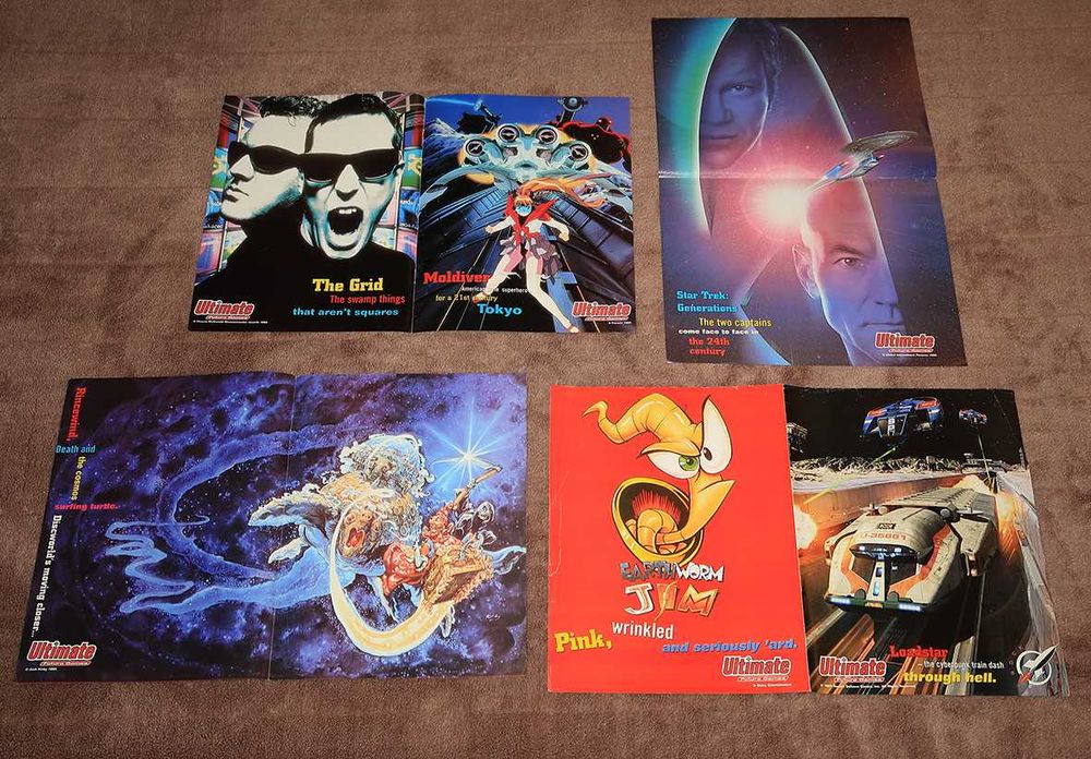 Posters e publicidade filmes, jogos consolas e computador vintage