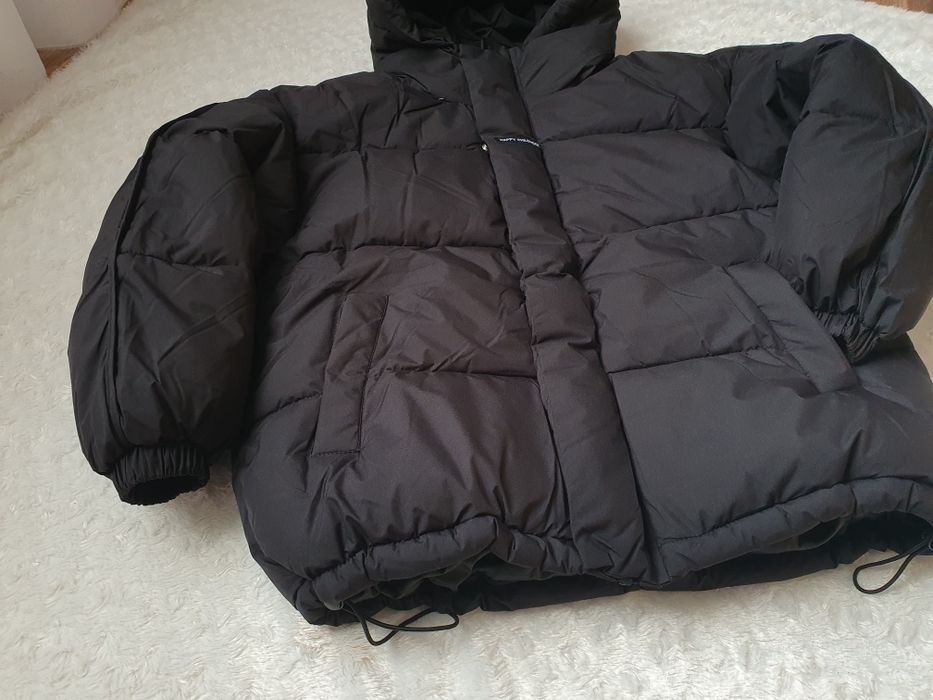 Стильний зимовий пуховик куртка пуфер