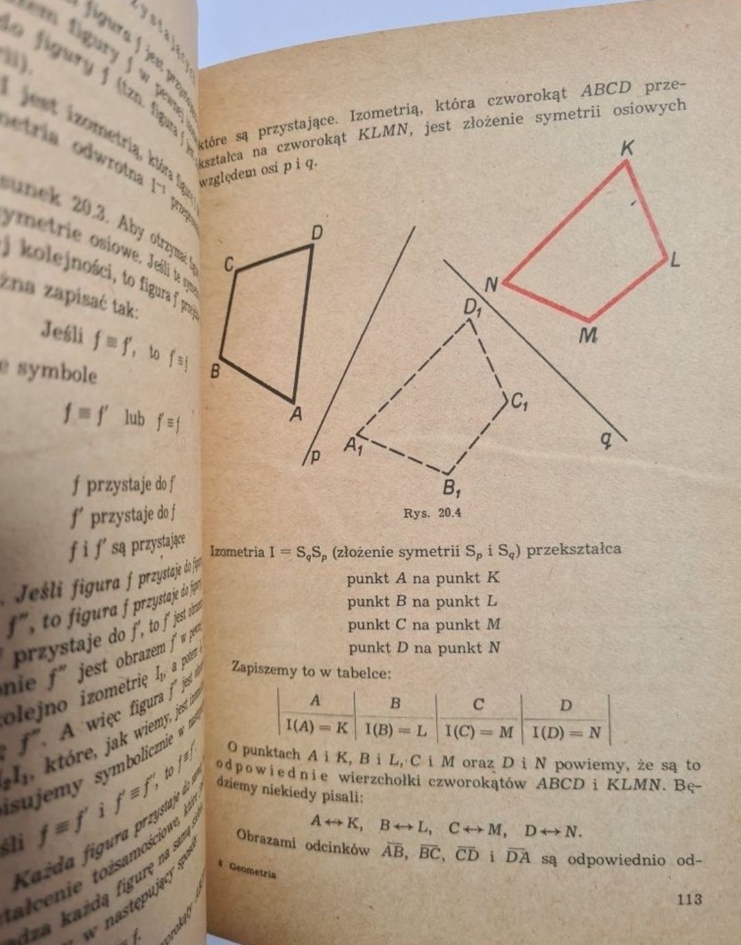 Geometria - część pierwsza. Książka