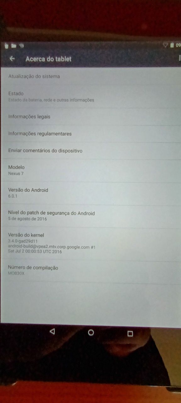 Tablet Asus Nexus