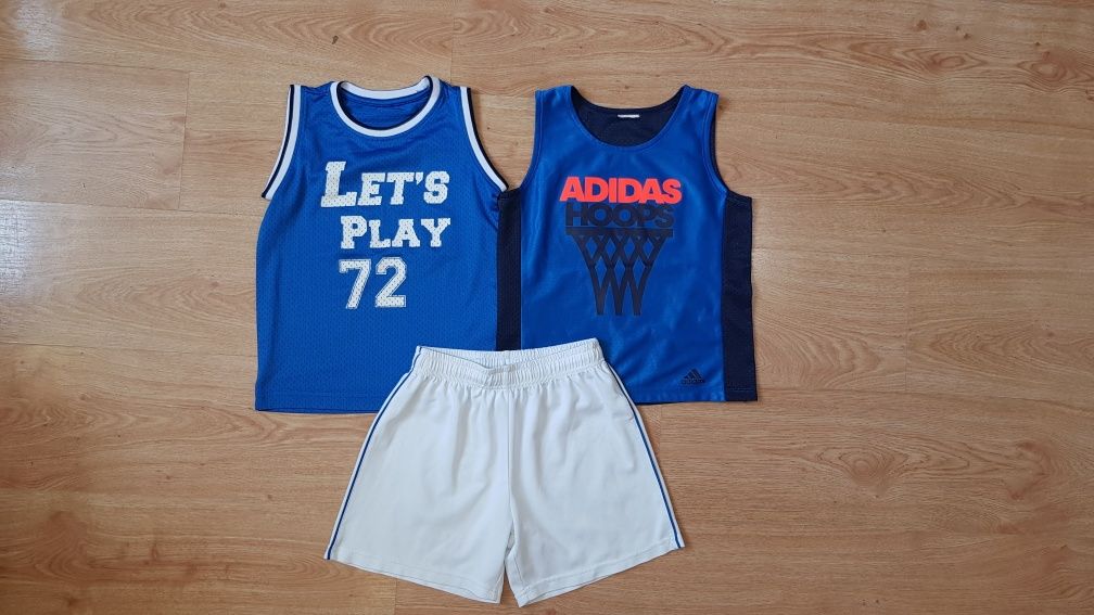 Набор: майка футболка спортивна футболочка маечка Adidas шорты шорти
