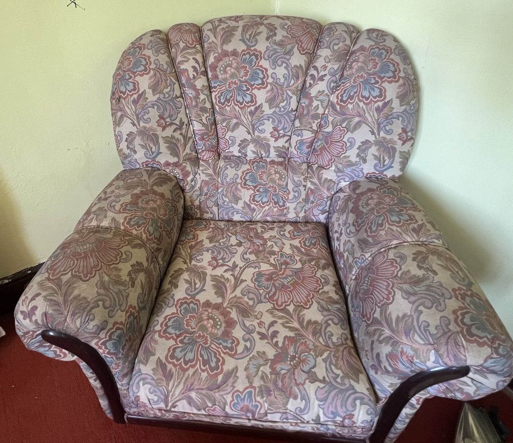 Conjunto de sofas en tecido