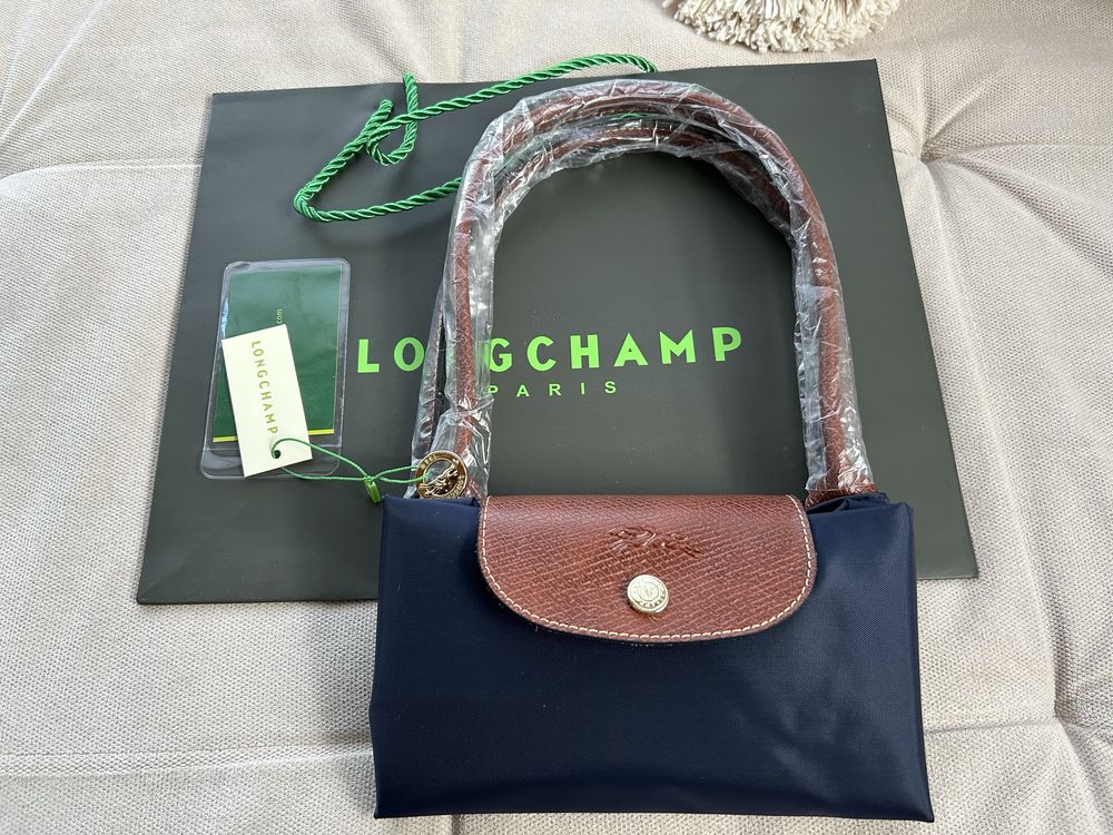 Torebka Longchamp granatowa M