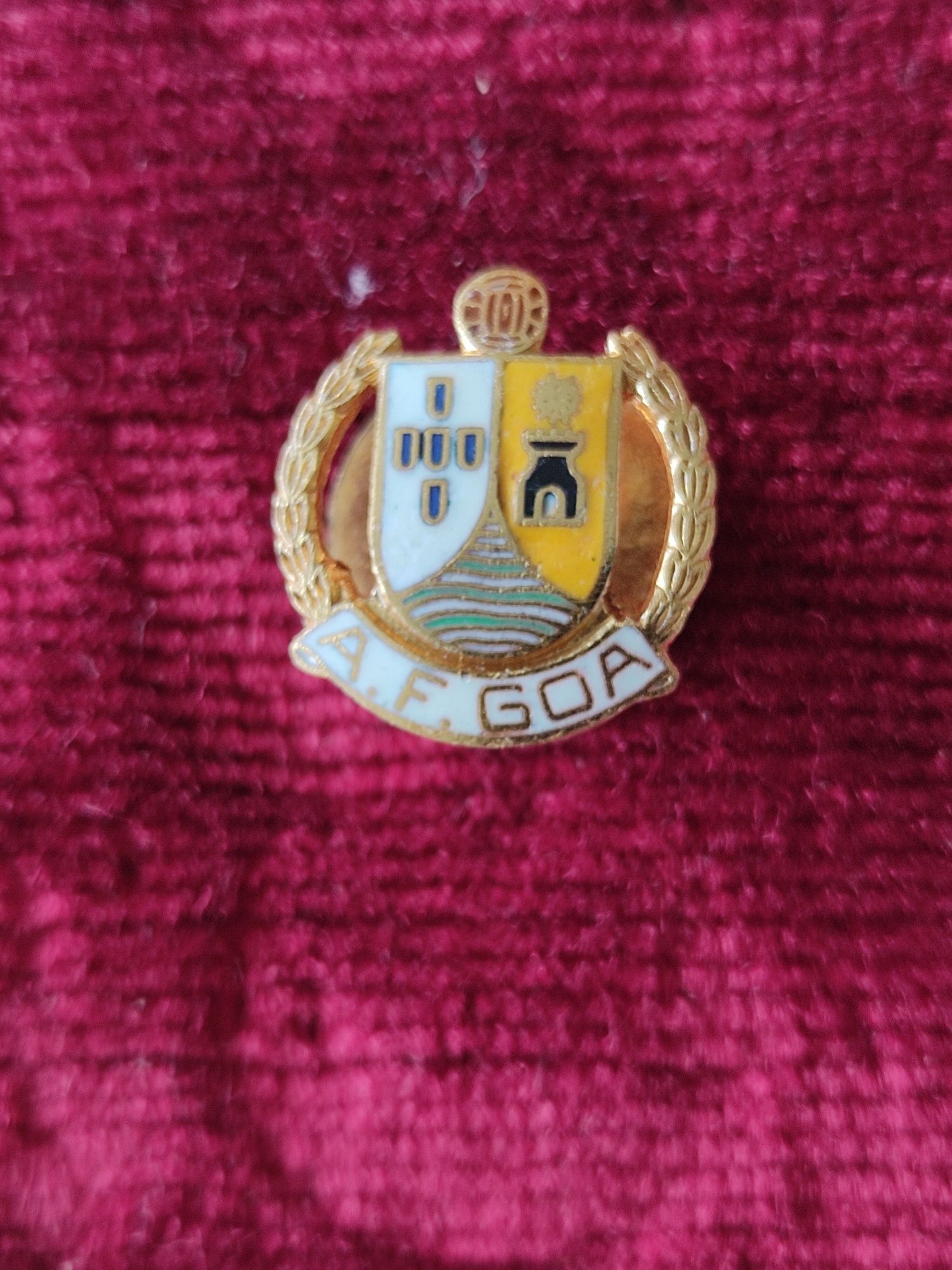 Emblema de botão da AF de Goa