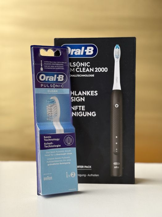 Електрична зубна щітка Oral-B Pulsonic SlimClean 2000 — нова