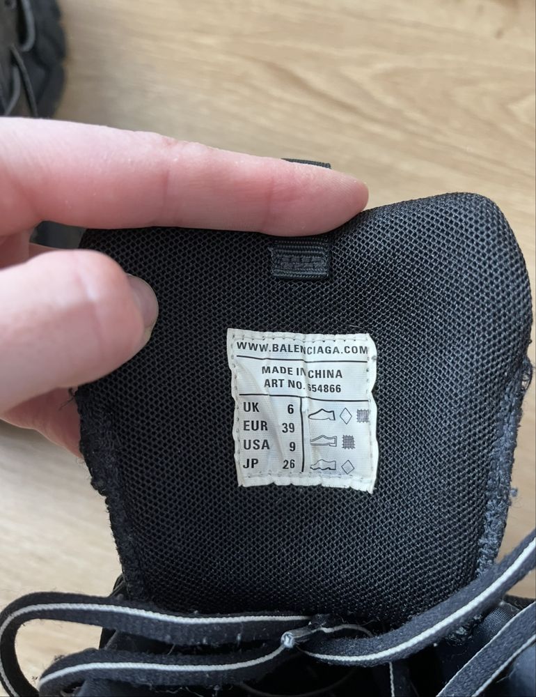 Ботинки Balenciaga 39p оригинал