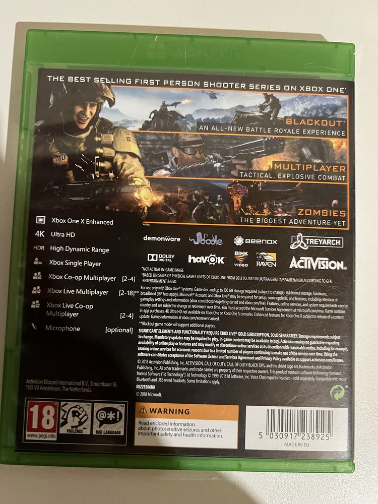 Call of Duty black ops III XBOX ONE/360/S