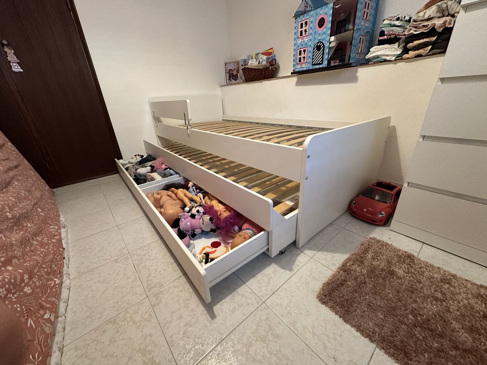 Cama dupla ikea Slakt