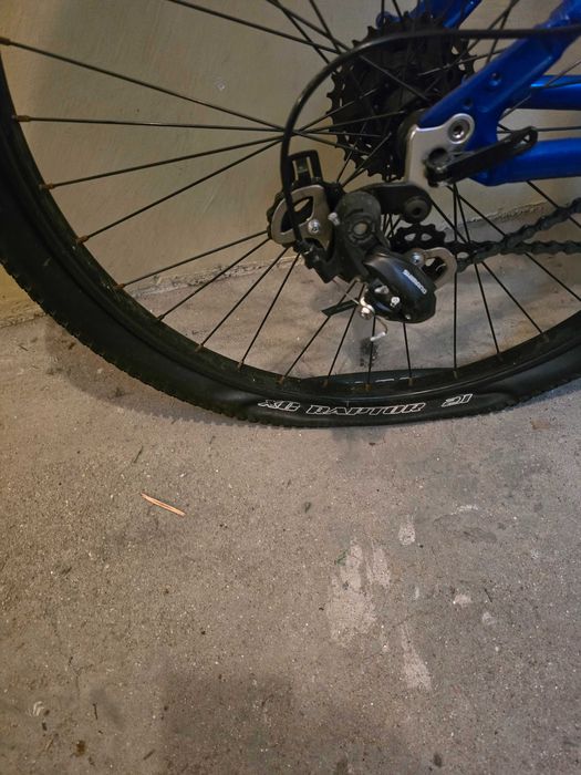 Bicicleta berg usada