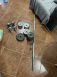 Halteres e barra - 54kg